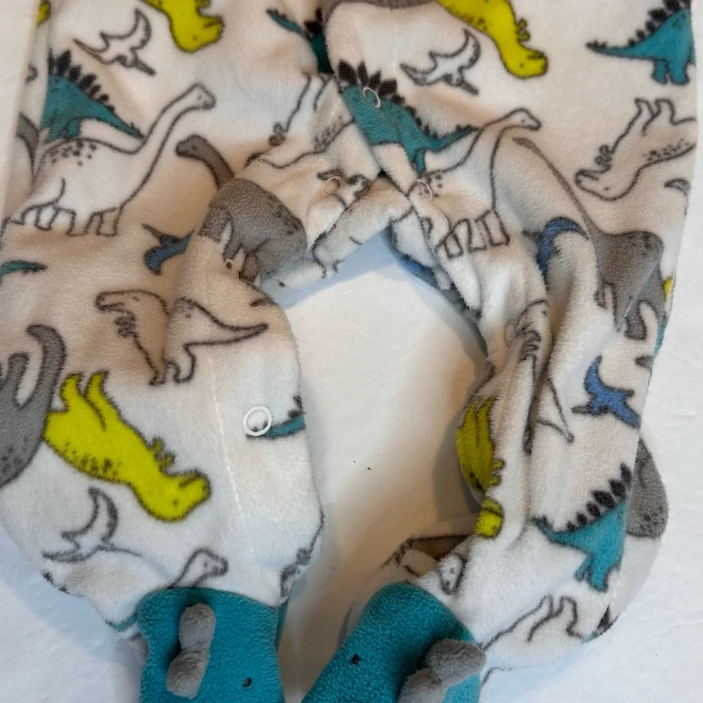 Just One You Made by Carter’s Multicolor dinosaur Print One Piece Onesie Baby 9M